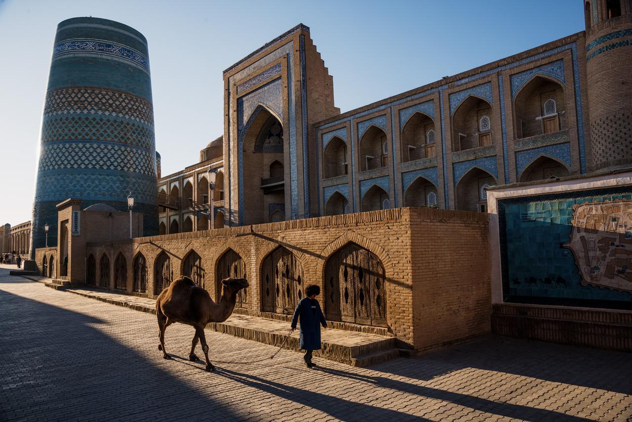 Orient Star Khiva Hotel- Madrasah Muhammad Aminkhan 1855 Exterior photo